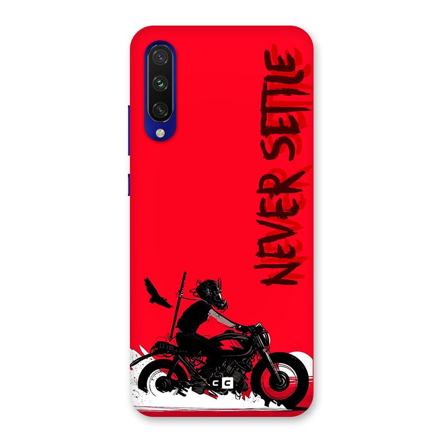 Never Settle Ride Back Case for Mi A3