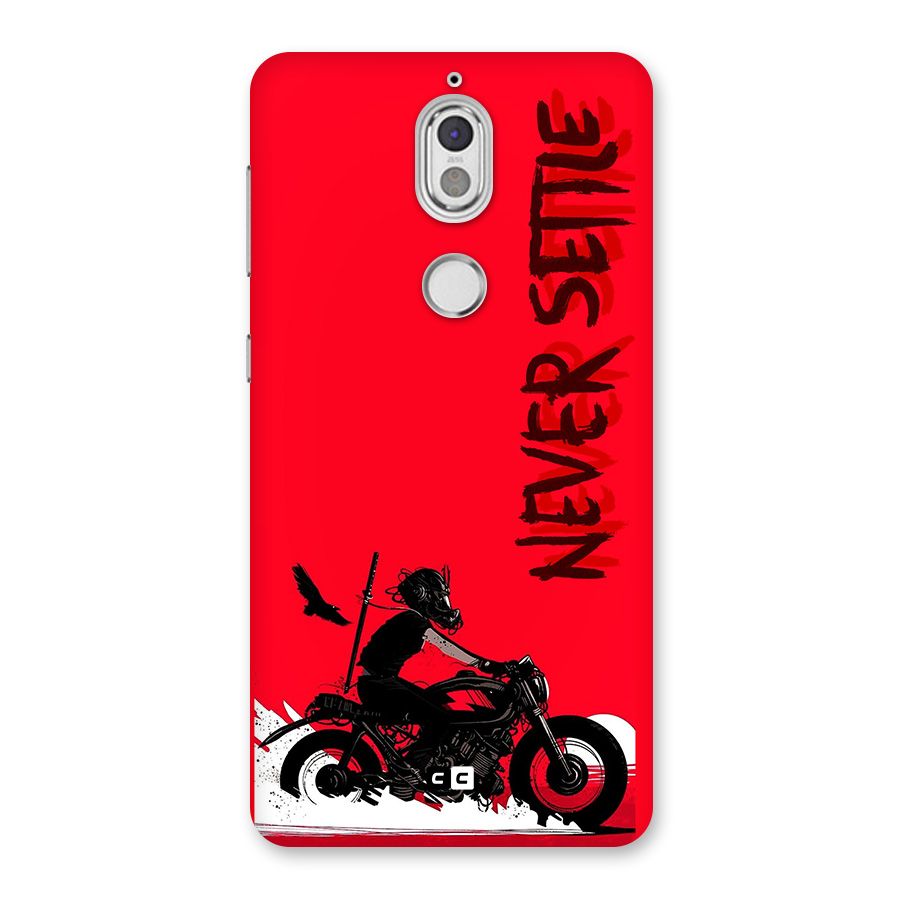 Never Settle Ride Back Case for Nokia 7