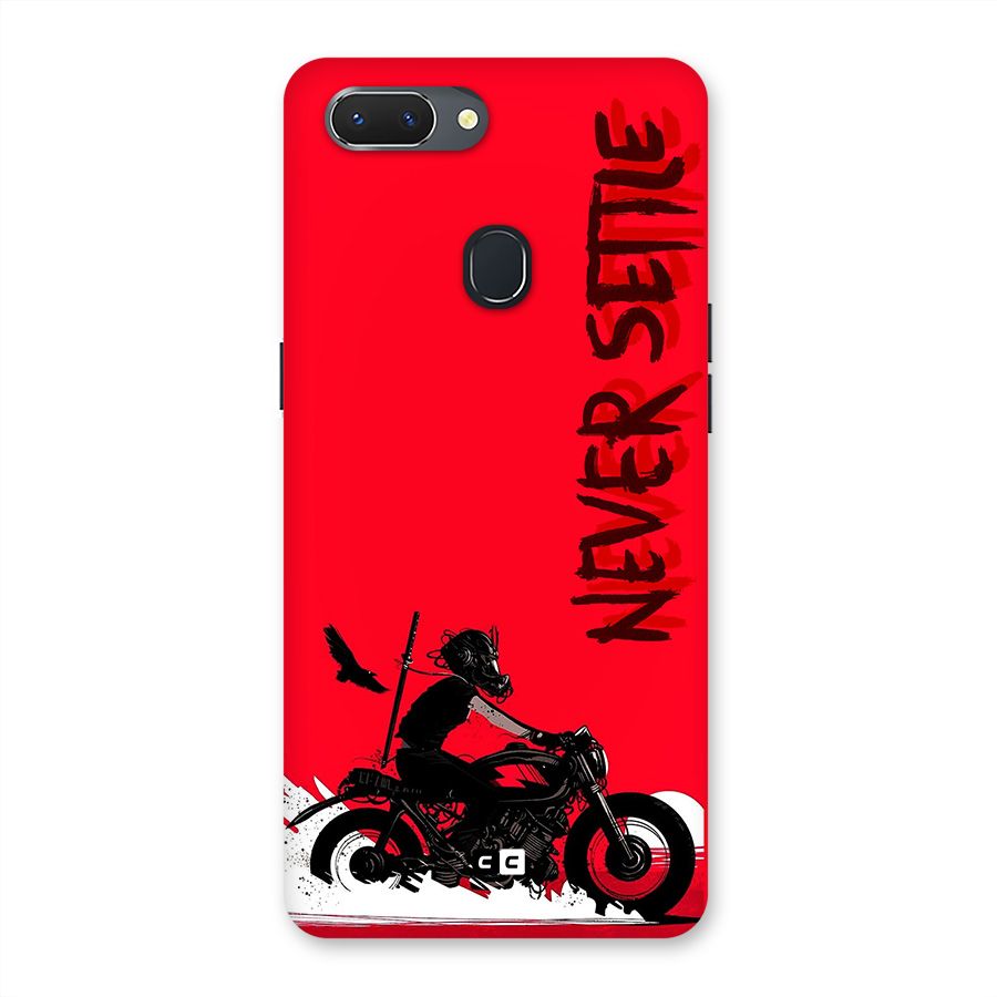 Never Settle Ride Back Case for Realme 2