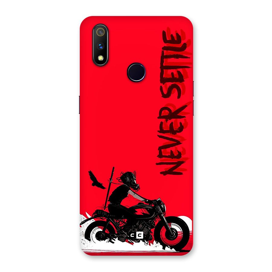 Never Settle Ride Back Case for Realme 3 Pro