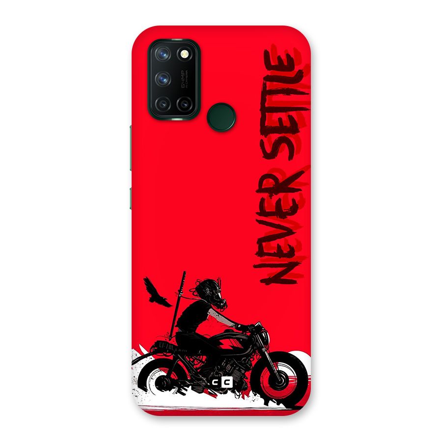 Never Settle Ride Back Case for Realme 7i