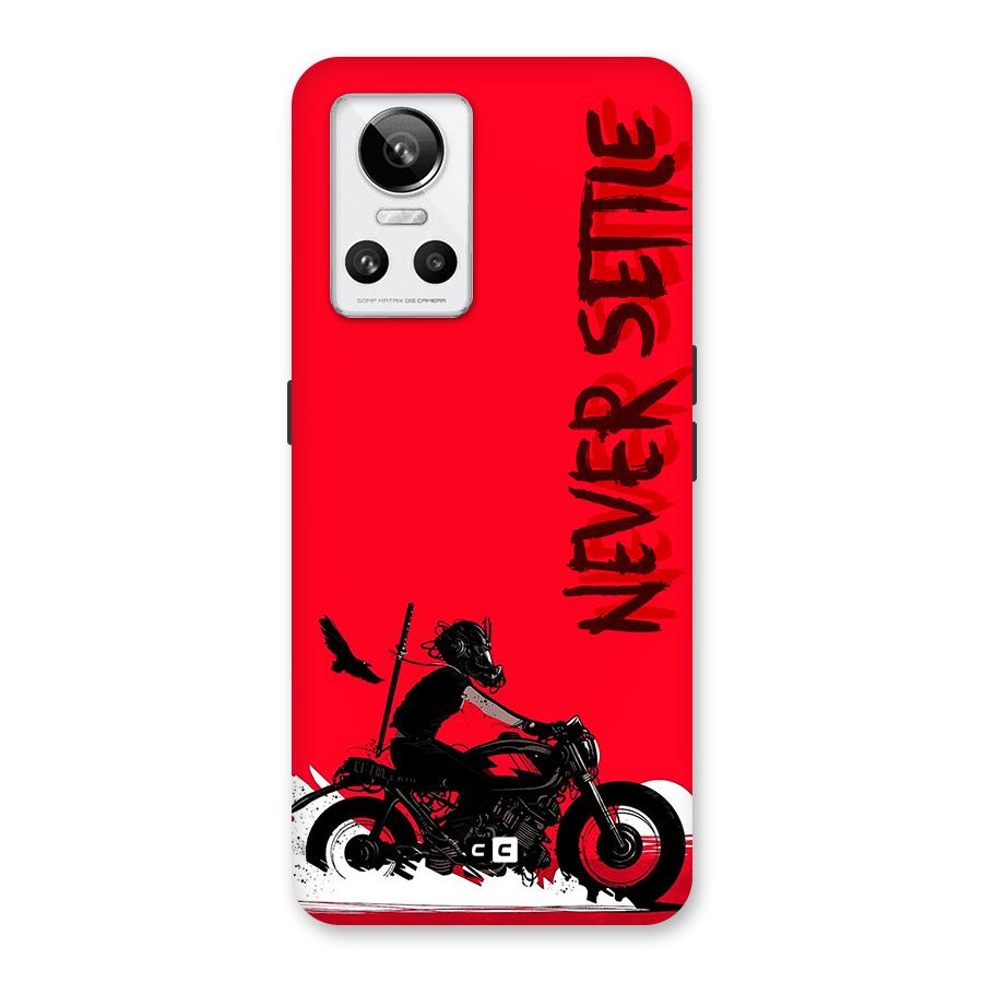 Never Settle Ride Back Case for Realme GT Neo 3