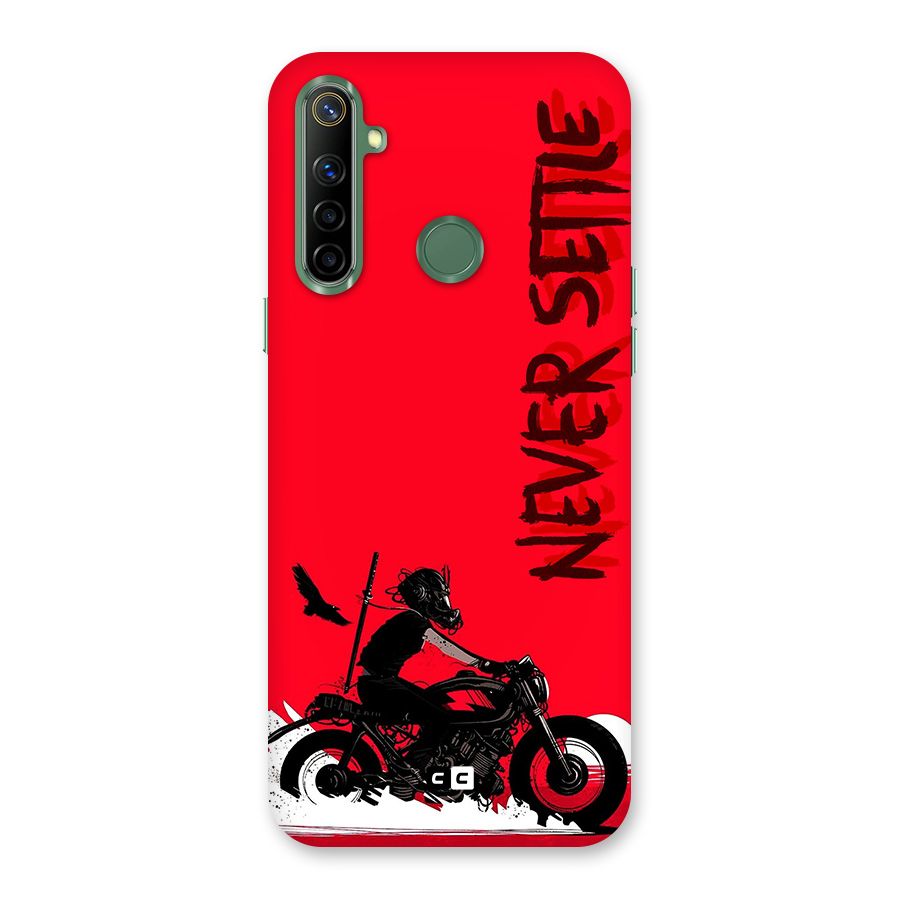 Never Settle Ride Back Case for Realme Narzo 10