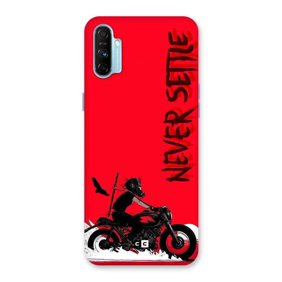 Never Settle Ride Back Case for Realme Narzo 20A