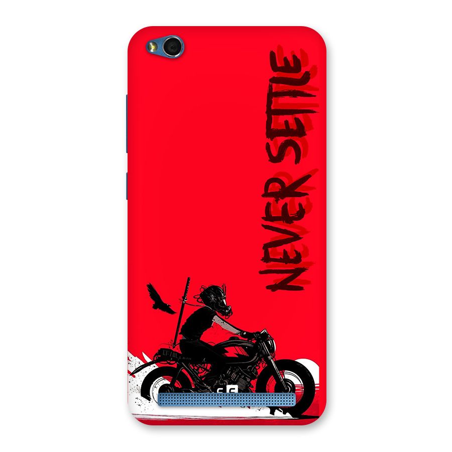 Never Settle Ride Back Case for Redmi 5A