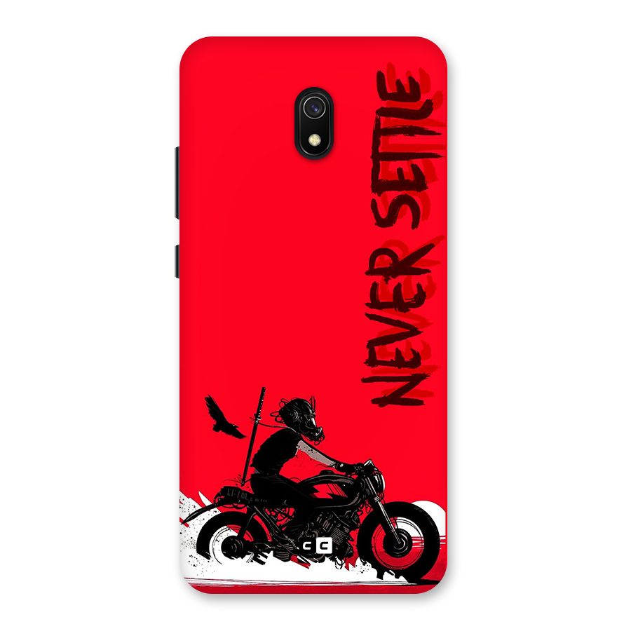 Never Settle Ride Back Case for Redmi 8A
