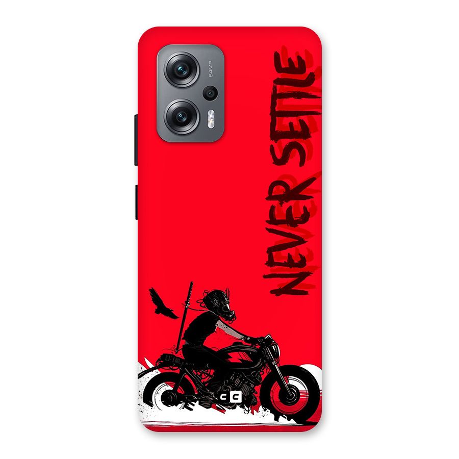Never Settle Ride Back Case for Redmi K50i