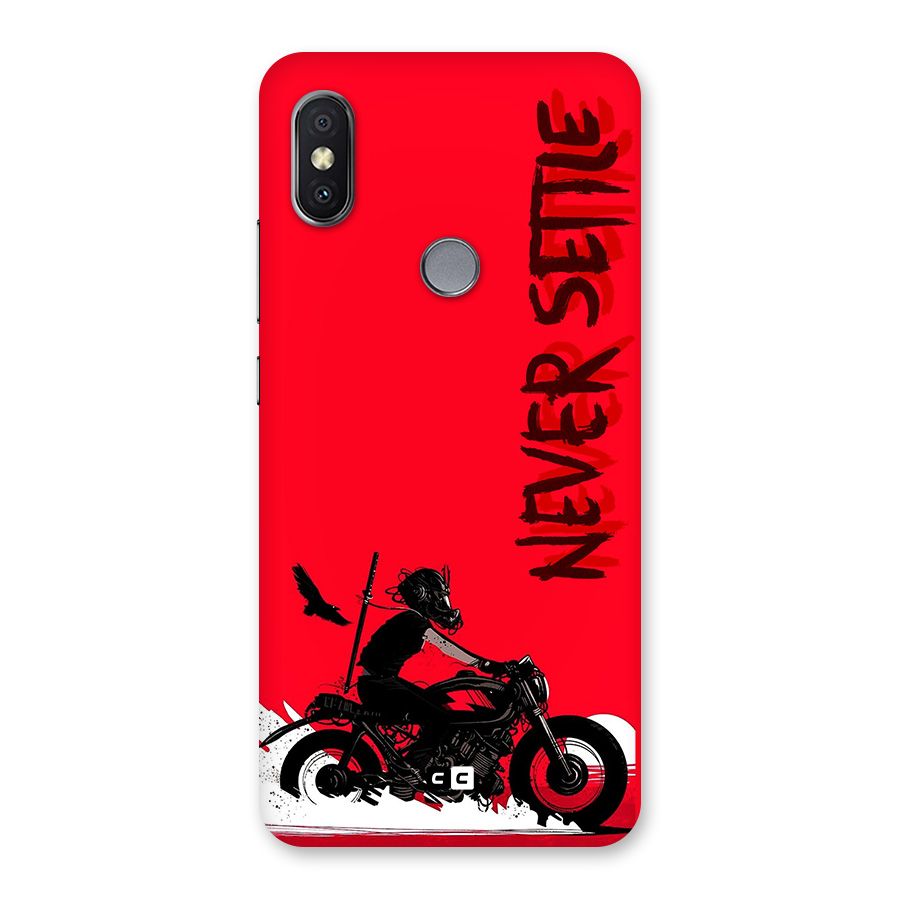 Never Settle Ride Back Case for Redmi Y2