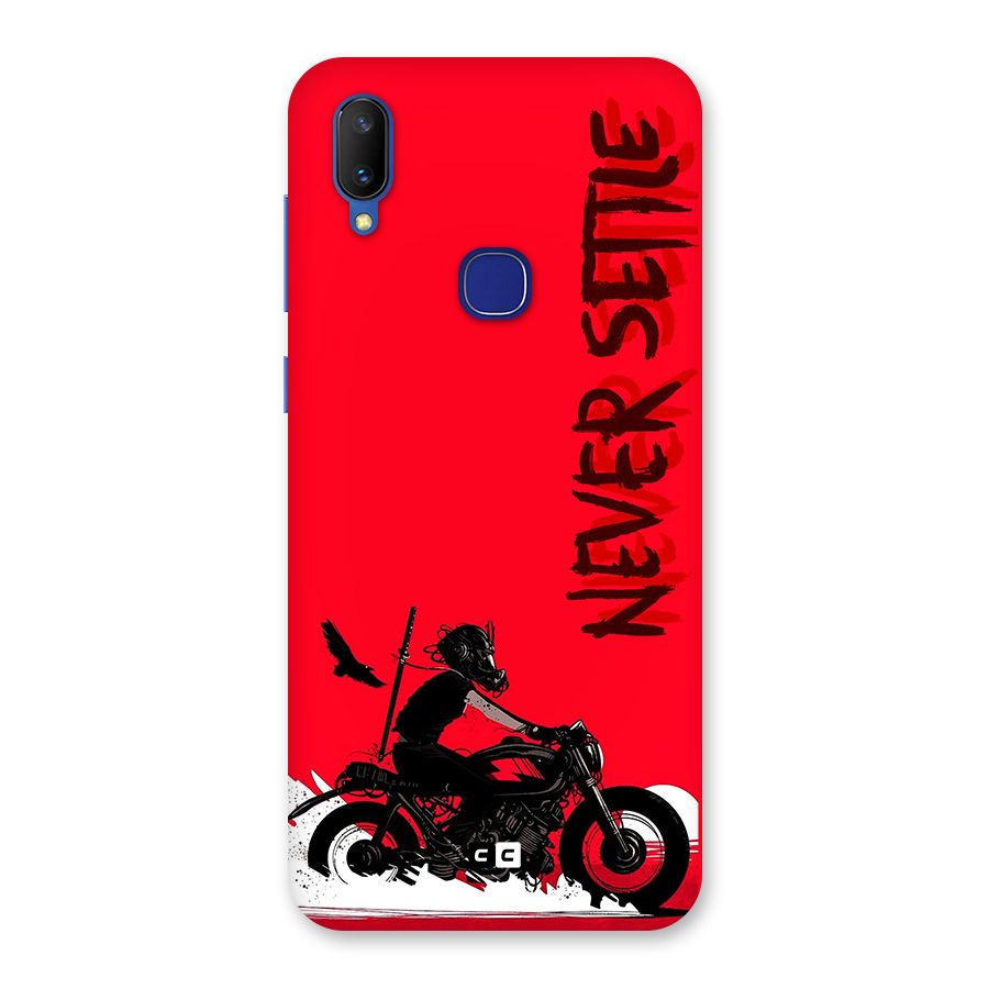 Never Settle Ride Back Case for Vivo V11