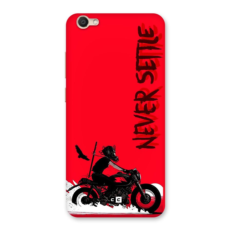 Never Settle Ride Back Case for Vivo V5