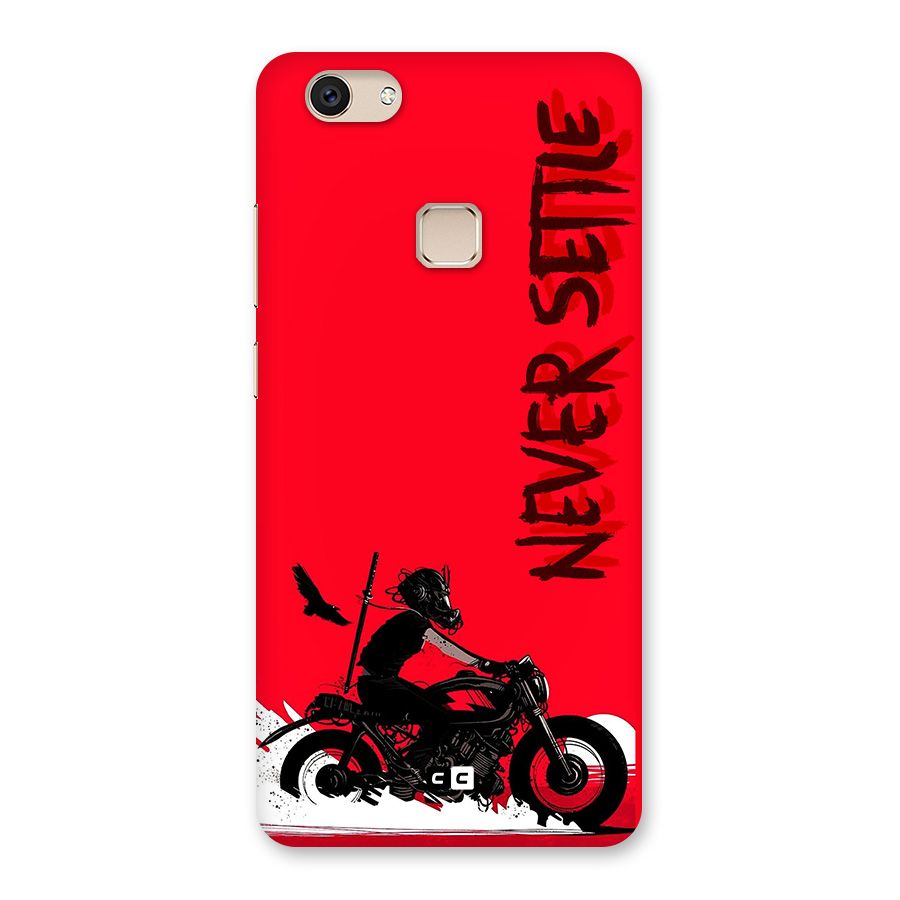 Never Settle Ride Back Case for Vivo V7