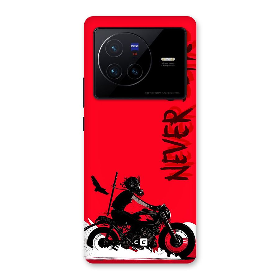 Never Settle Ride Back Case for Vivo X80