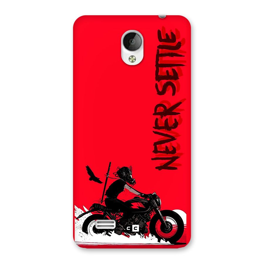 Never Settle Ride Back Case for Vivo Y21