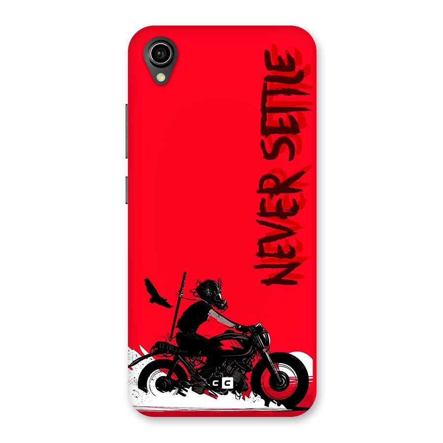 Never Settle Ride Back Case for Vivo Y90