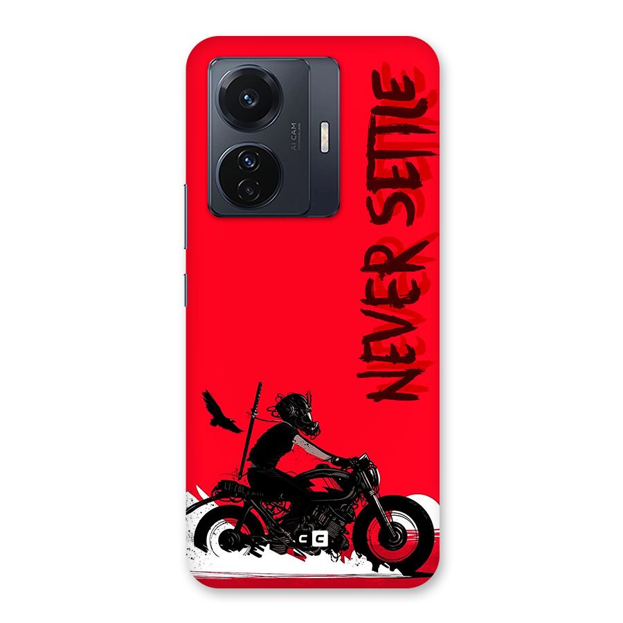 Never Settle Ride Back Case for Vivo iQOO Z6 Pro
