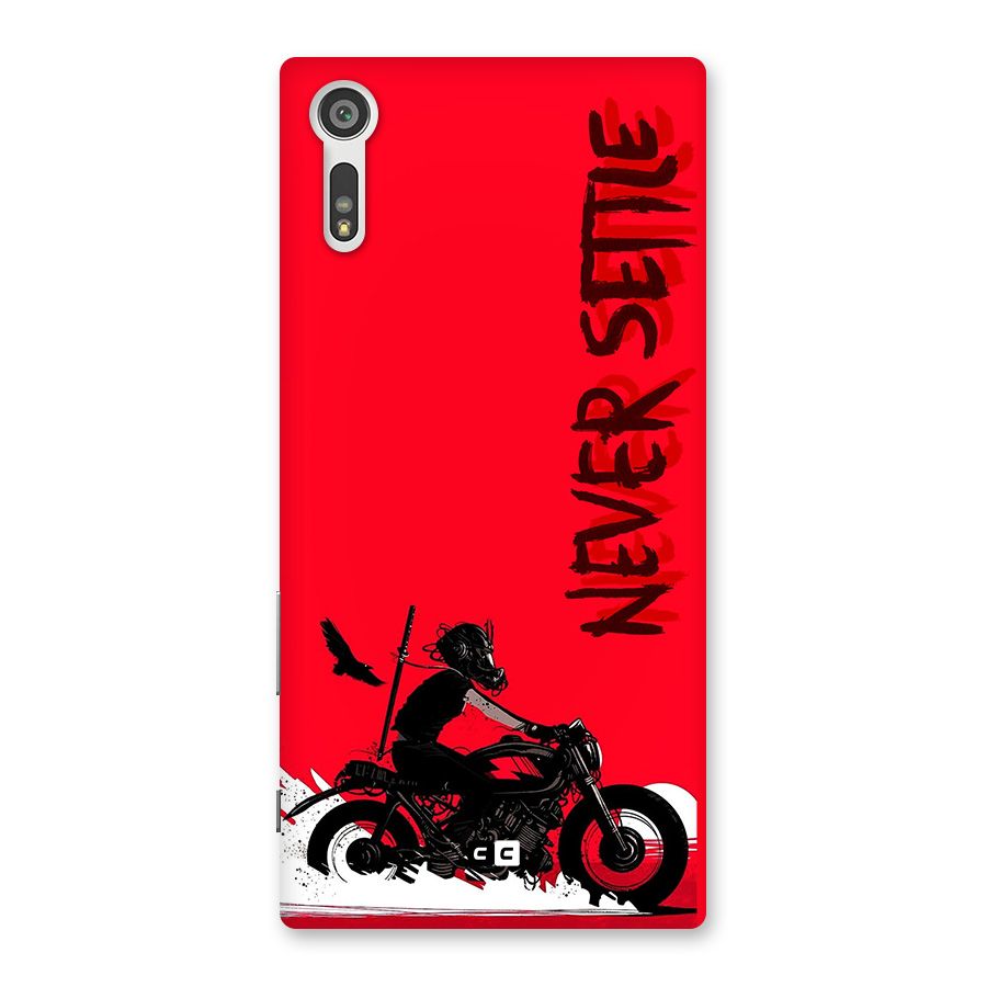 Never Settle Ride Back Case for Xperia XZ