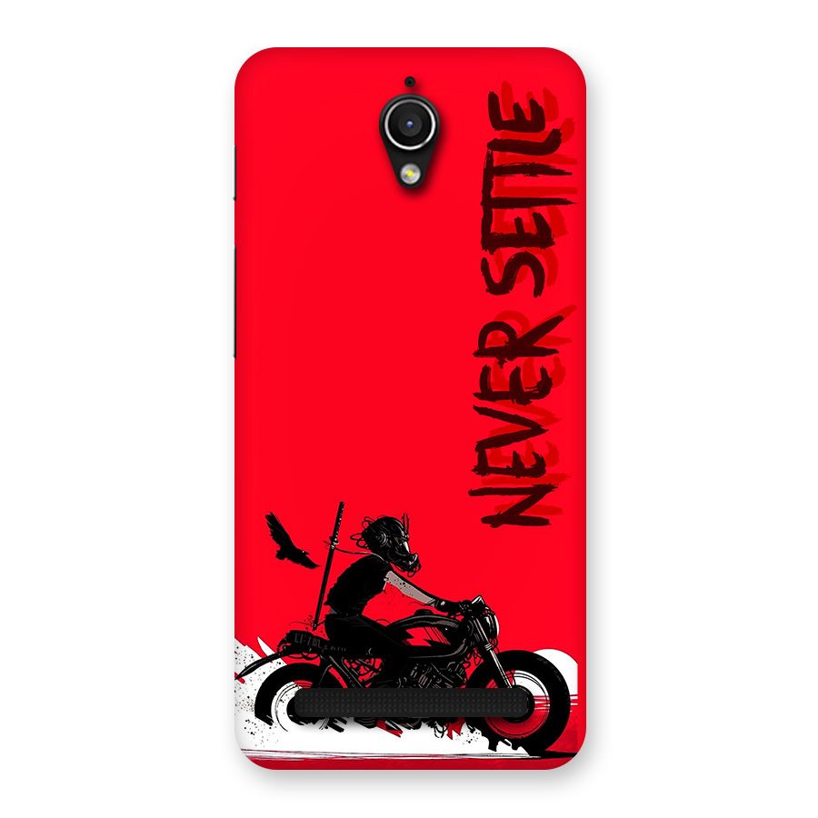 Never Settle Ride Back Case for Zenfone Go