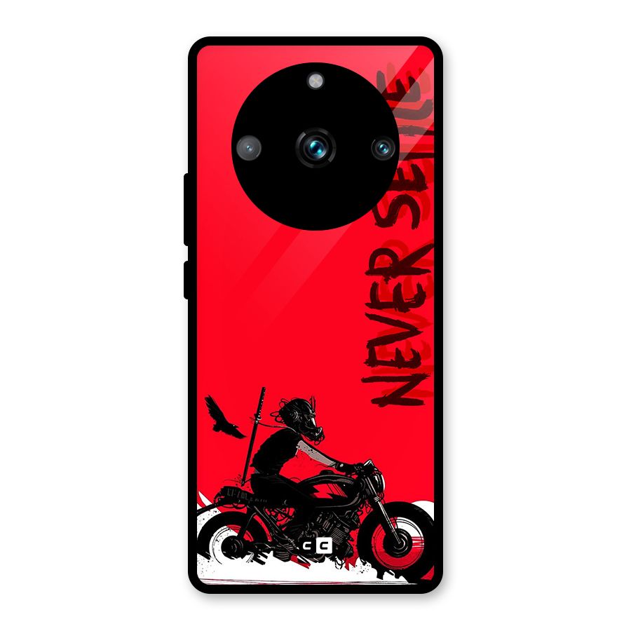 Never Settle Ride Glass Back Case for Realme 11 Pro