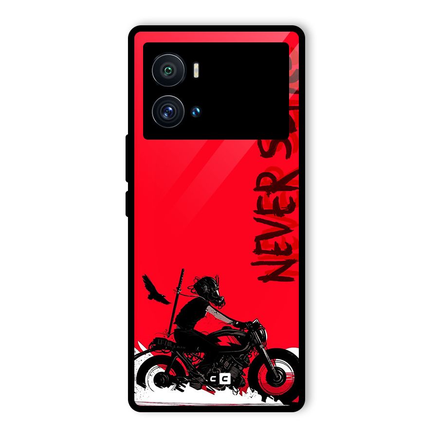 Never Settle Ride Glass Back Case for Vivo iQOO 9 Pro