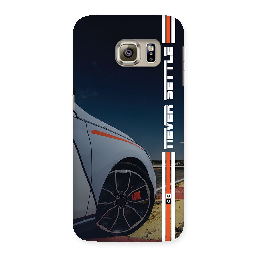 Never Settle SuperCar Back Case for Galaxy S6 Edge Plus