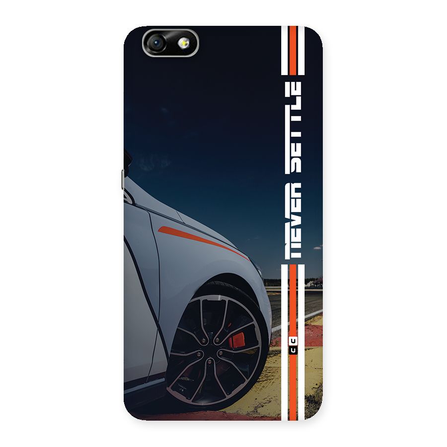 Never Settle SuperCar Back Case for Honor 4X