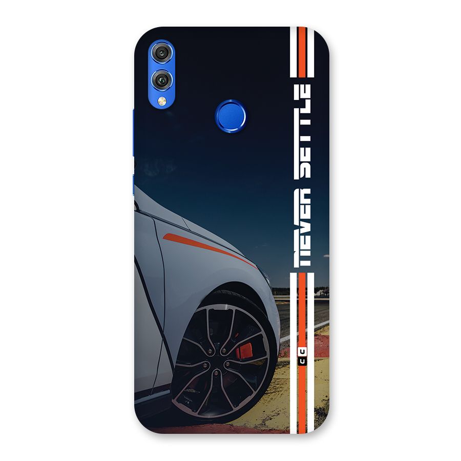 Never Settle SuperCar Back Case for Honor 8X