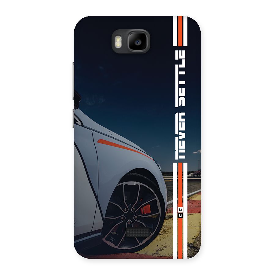 Never Settle SuperCar Back Case for Honor Bee