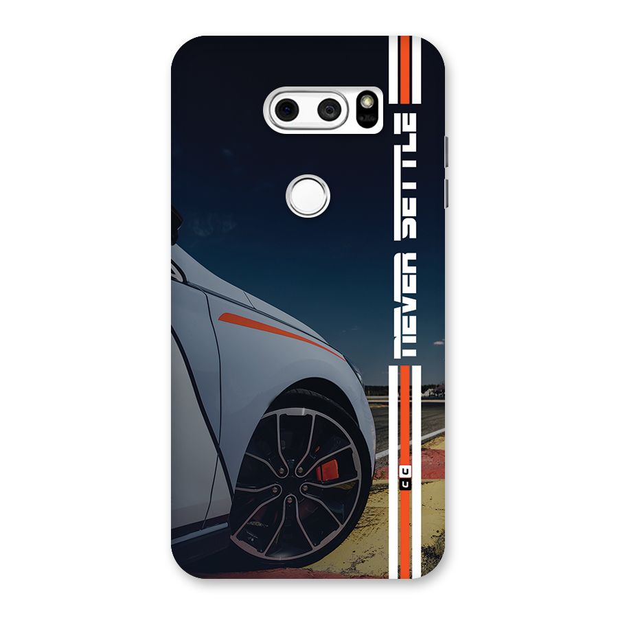 Never Settle SuperCar Back Case for LG V30