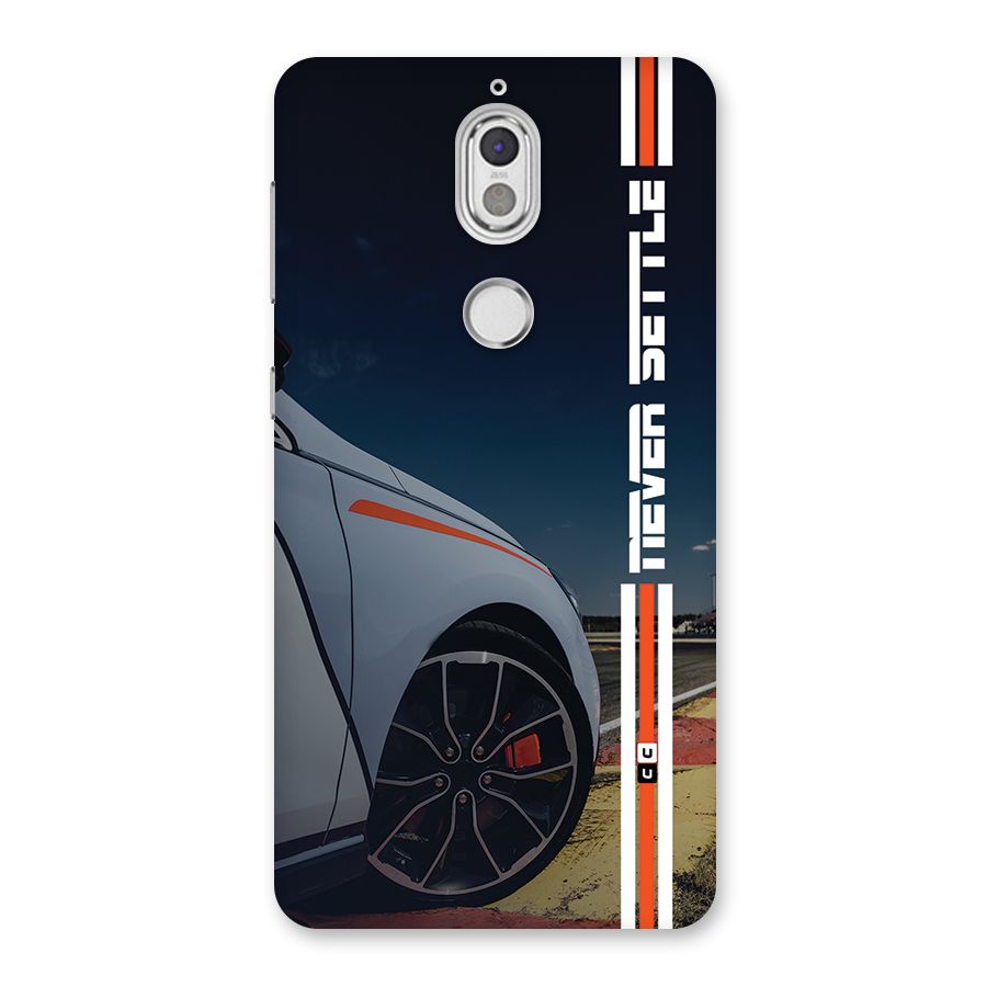 Never Settle SuperCar Back Case for Nokia 7