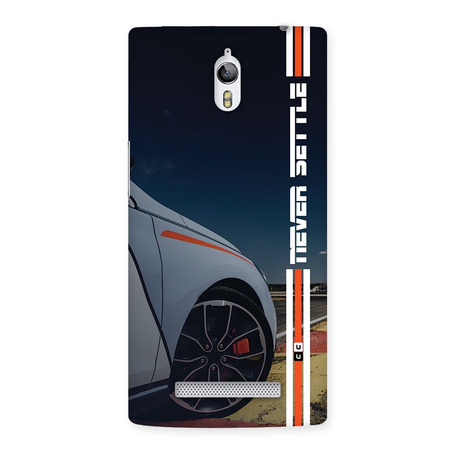 Never Settle SuperCar Back Case for Oppo Find 7