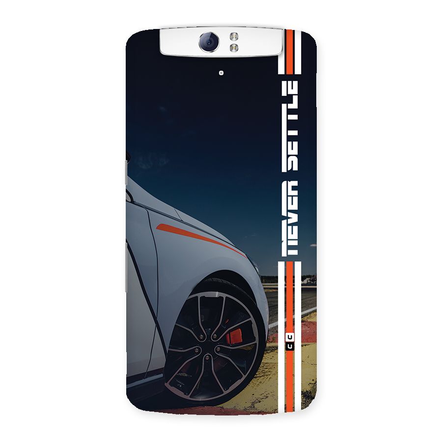 Never Settle SuperCar Back Case for Oppo N1