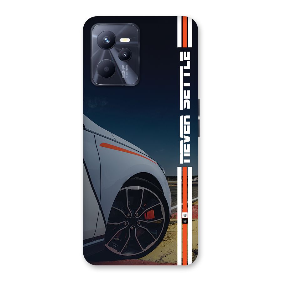 Never Settle SuperCar Back Case for Realme C35