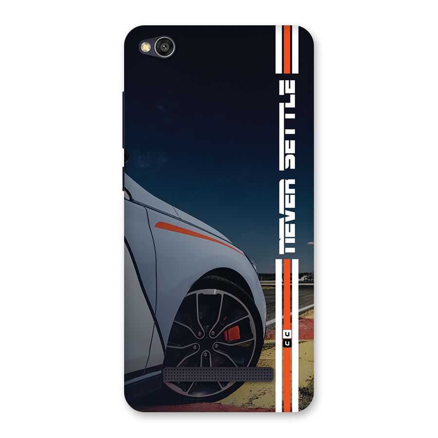 Never Settle SuperCar Back Case for Redmi 4A