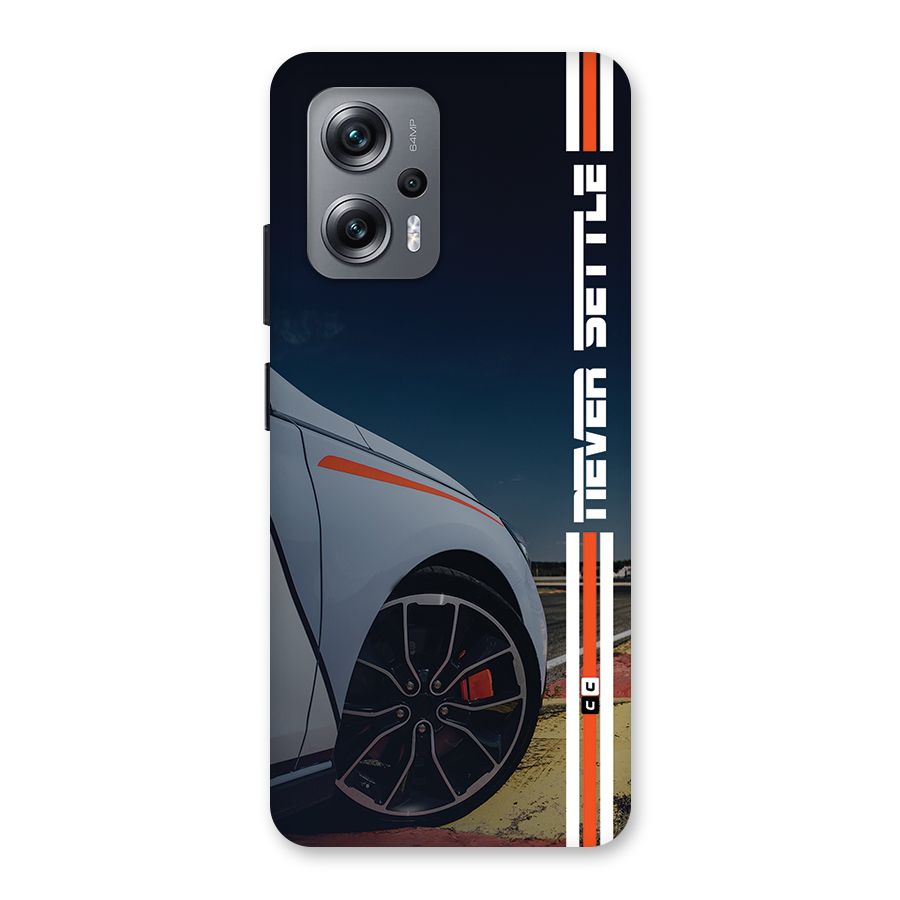 Never Settle SuperCar Back Case for Redmi K50i