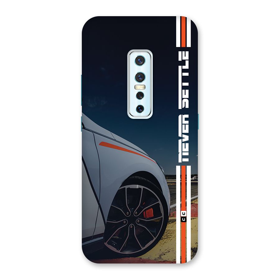 Never Settle SuperCar Back Case for Vivo V17 Pro