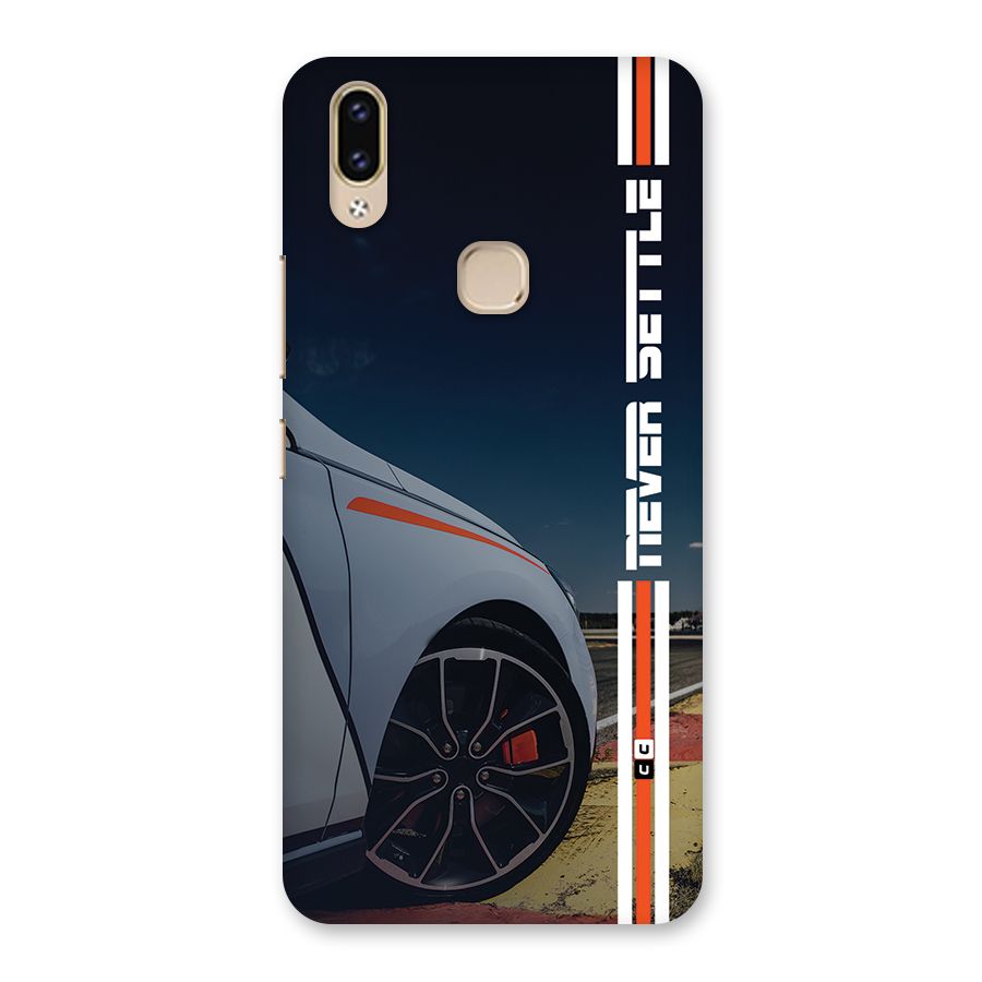 Never Settle SuperCar Back Case for Vivo V9 Youth