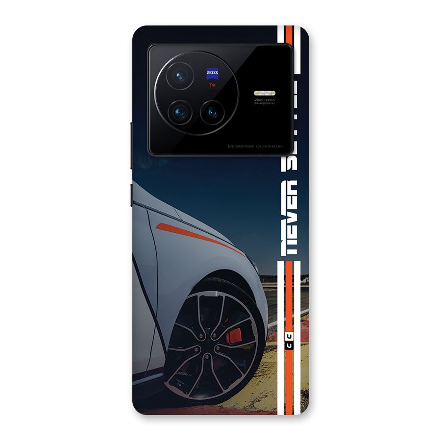 Never Settle SuperCar Back Case for Vivo X80
