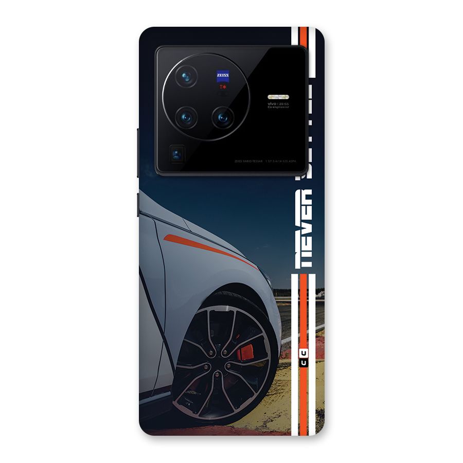 Never Settle SuperCar Back Case for Vivo X80 Pro