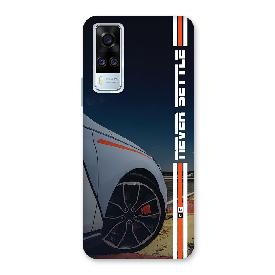 Never Settle SuperCar Back Case for Vivo Y31