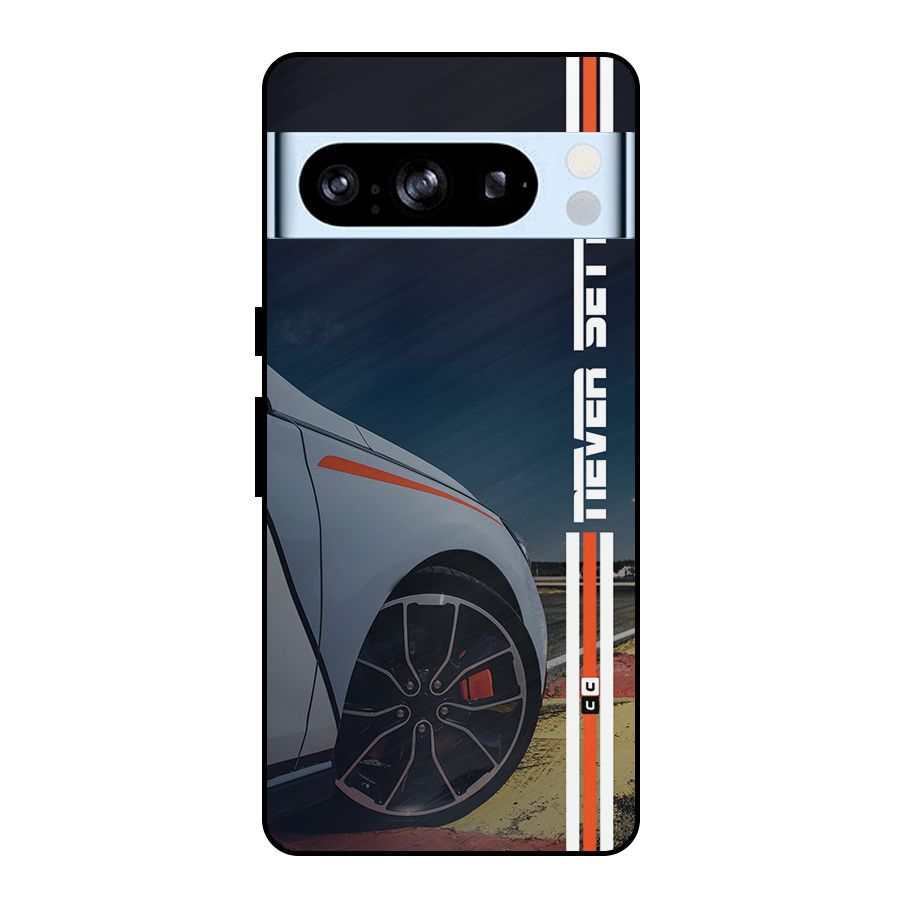Never Settle SuperCar Metal Back Case for Google Pixel 8 Pro