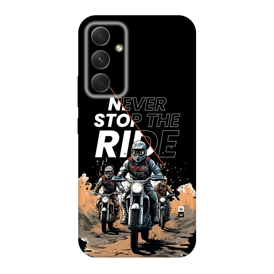Never Stop ride Back Case for Galaxy A54