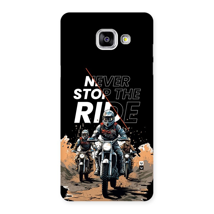Never Stop ride Back Case for Galaxy A5 (2016)