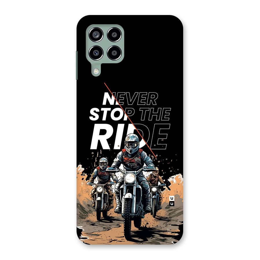 Never Stop ride Back Case for Galaxy M33