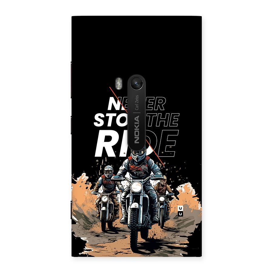 Never Stop ride Back Case for Lumia 920