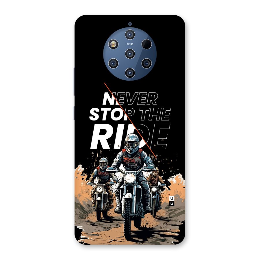 Never Stop ride Back Case for Nokia 9 PureView