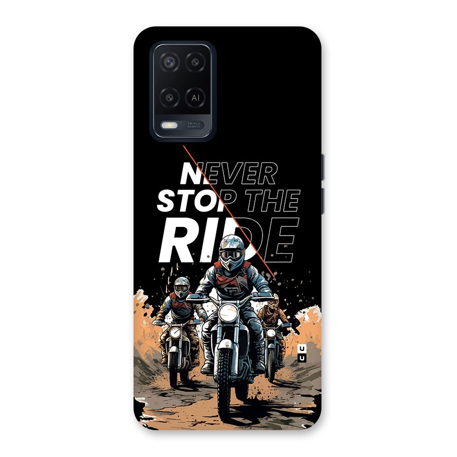Never Stop ride Back Case for Oppo A54