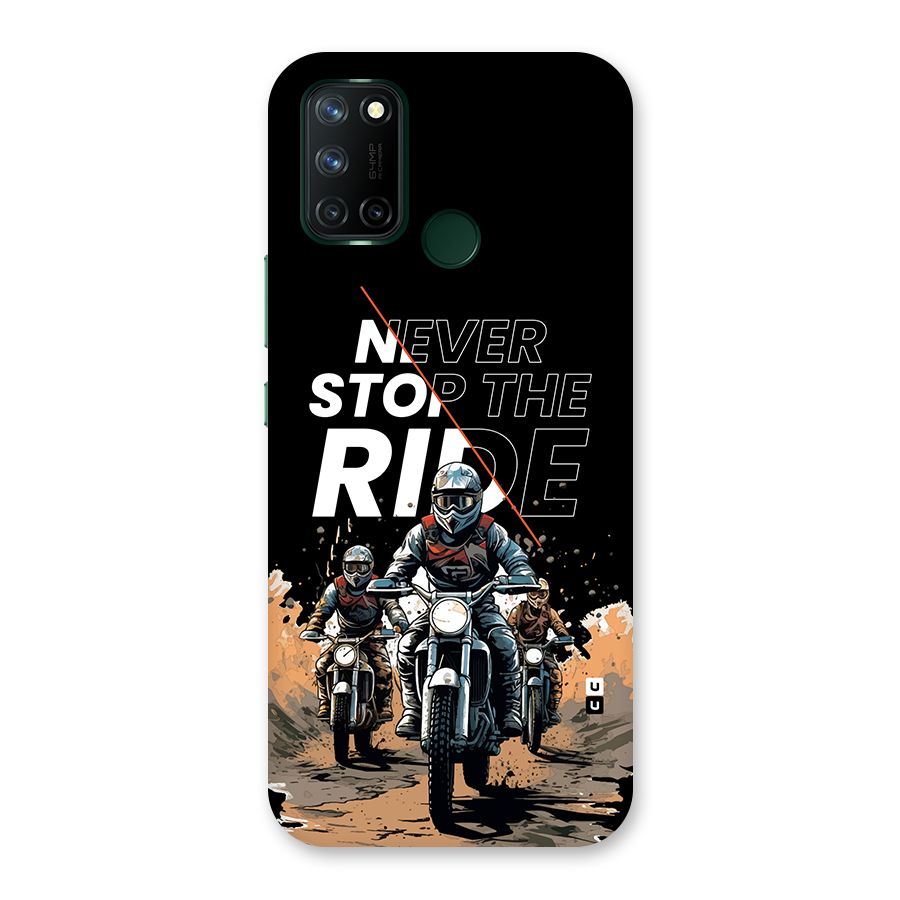 Never Stop ride Back Case for Realme 7i