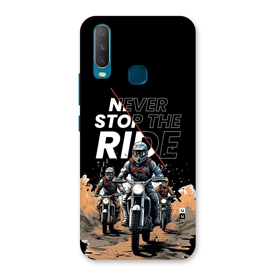 Never Stop ride Back Case for Vivo Y11