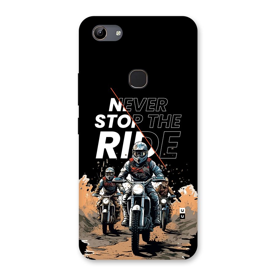 Never Stop ride Back Case for Vivo Y81
