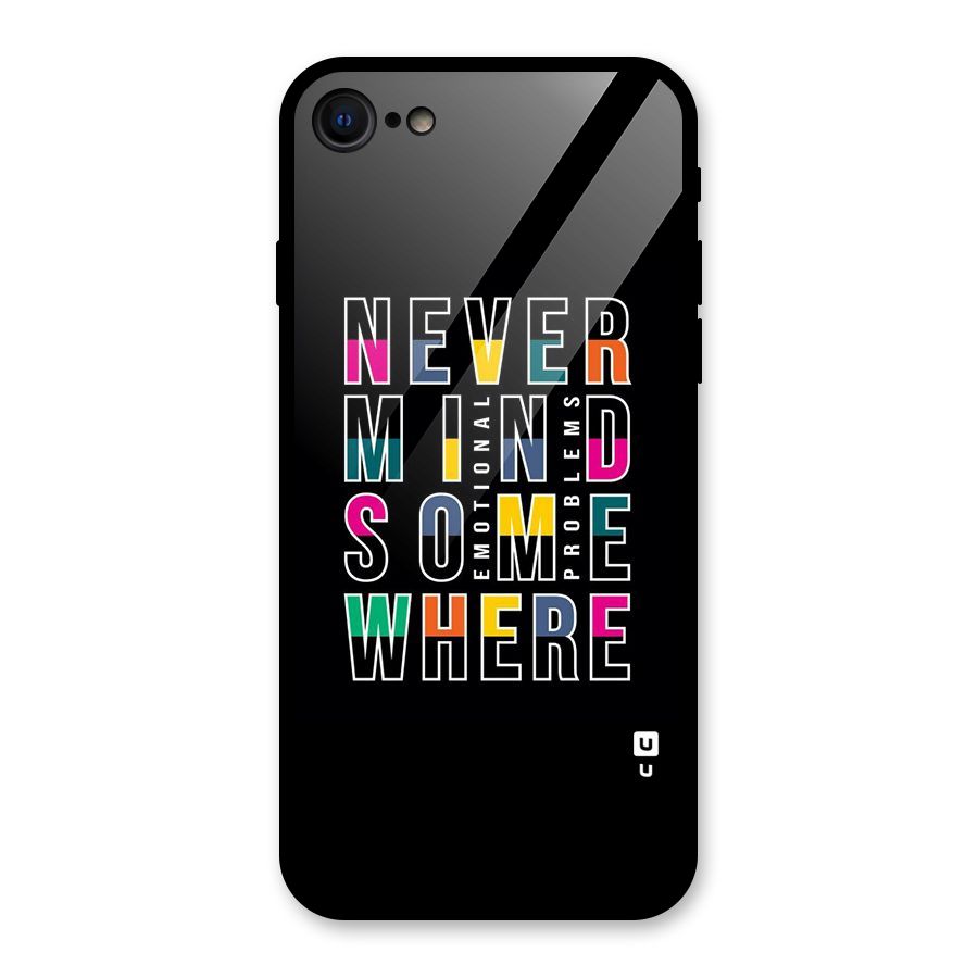 Nevermind Somewhere Glass Back Case for iPhone 7